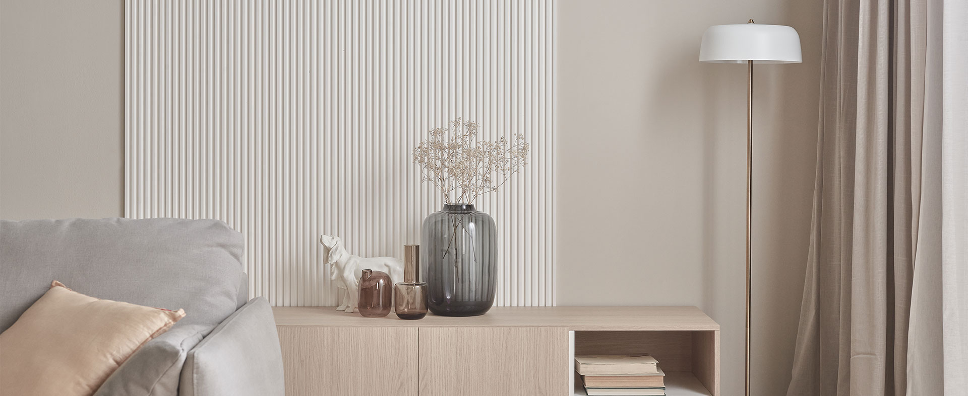 Panel Linerio S-Line White