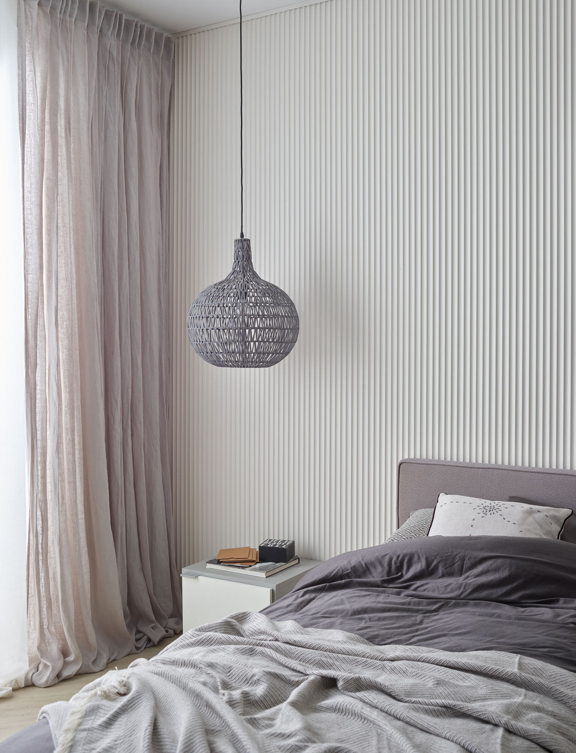 Panel Linerio XS-Line Wave White