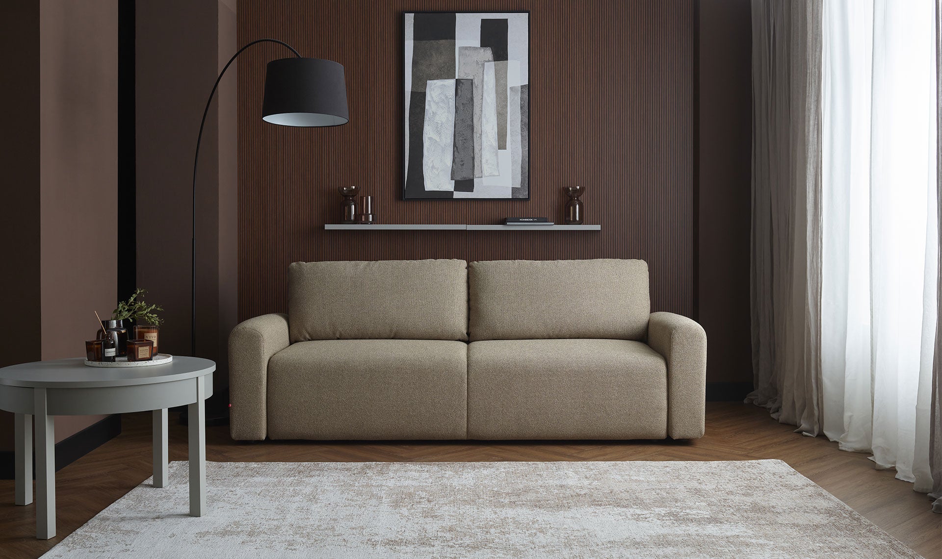 Panel Linerio XS-Line Micro Mocca