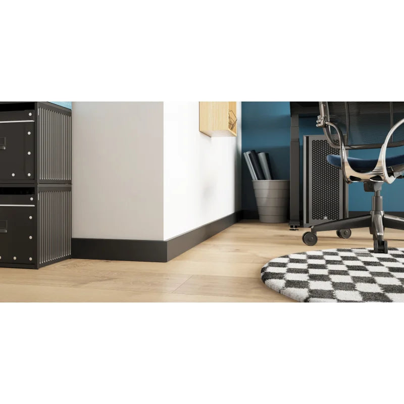 Listwa przypodłogowa SEMPLA 80 CZARNA 702