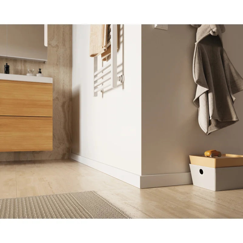 Listwa przypodłogowa SEMPLA 65 Biała 705