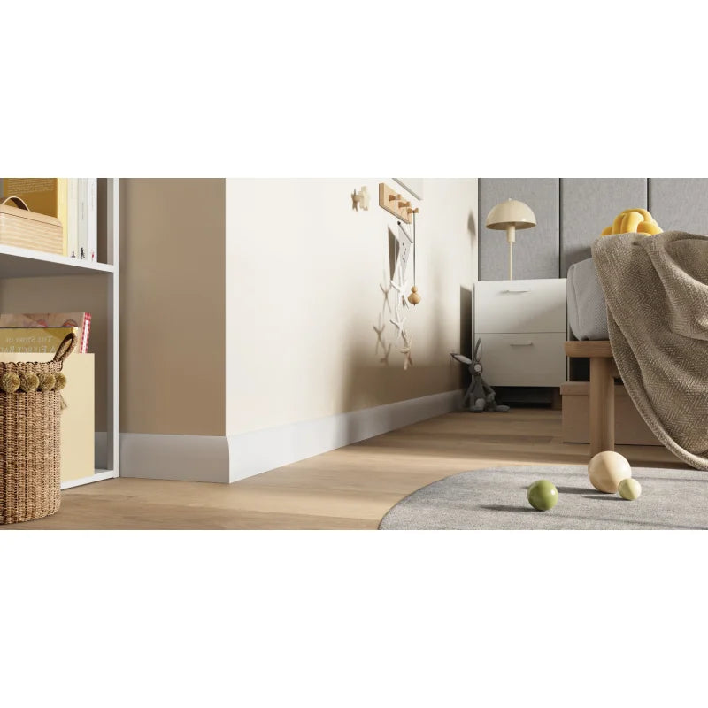 Listwa przypodłogowa SEMPLA 65 Biała 707