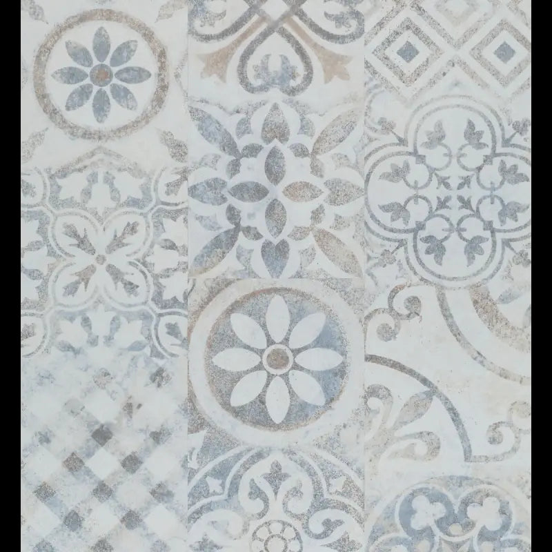 Retro Chic Blue Grey Ocean 8 V4 ocean+