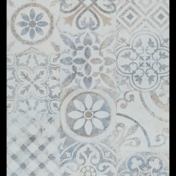 Retro Chic Blue Grey Ocean 8 V4 ocean+