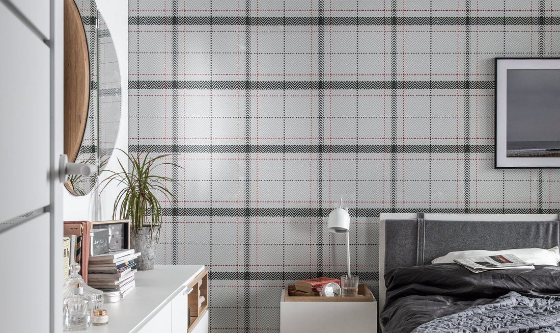 Kerradeco Textile Retro Grey