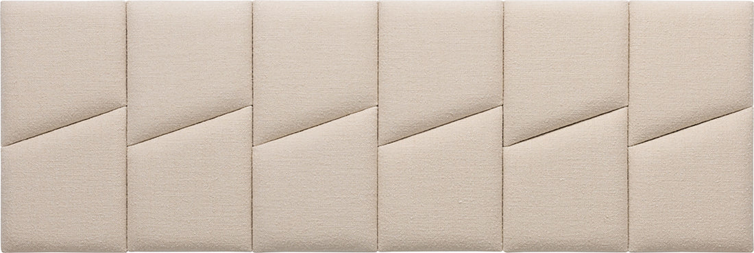 Set paneli tapicerowanych Geo duży Soform kremowy boucle