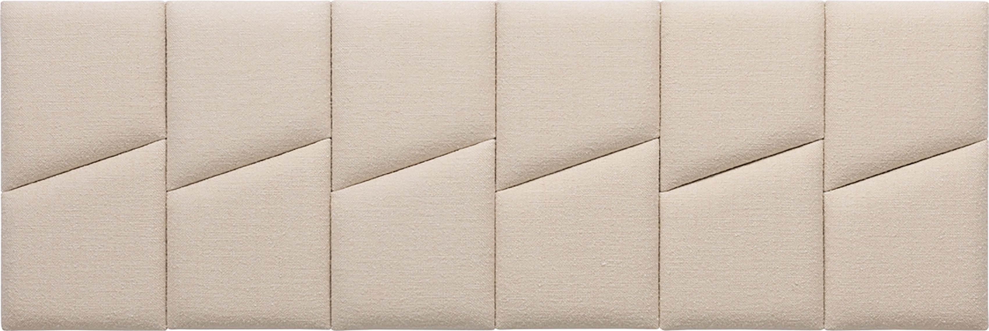 Set paneli tapicerowanych Geo duży Soform kremowy boucle