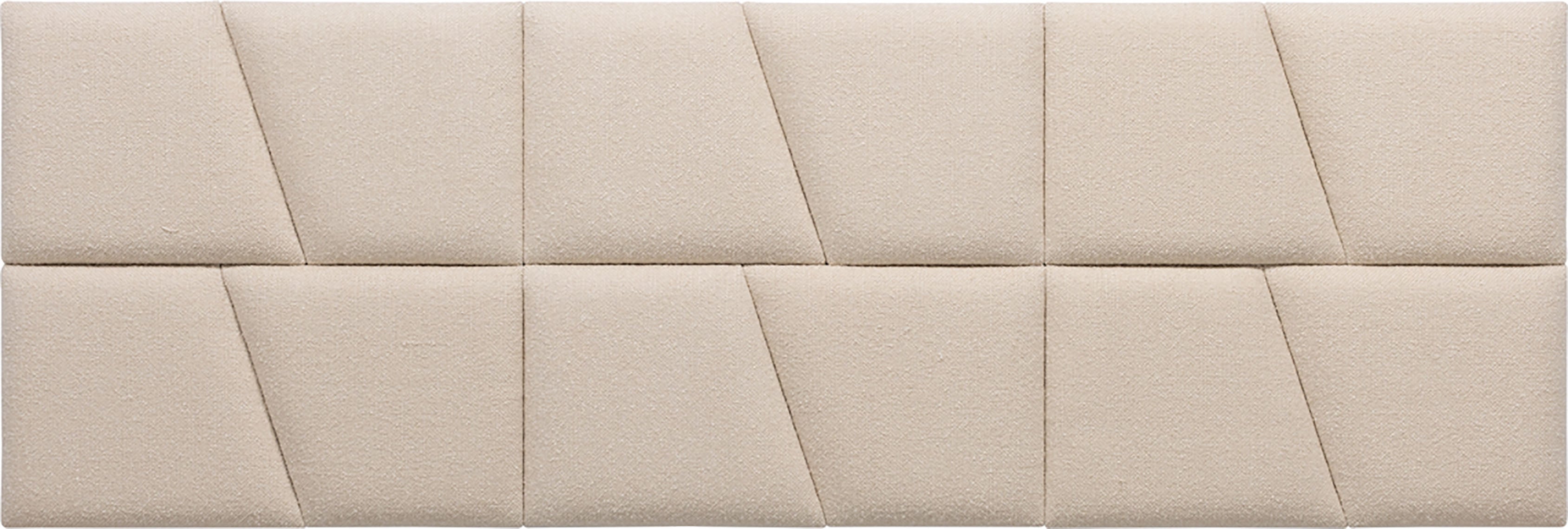 Set paneli tapicerowanych Geo duży Soform kremowy boucle