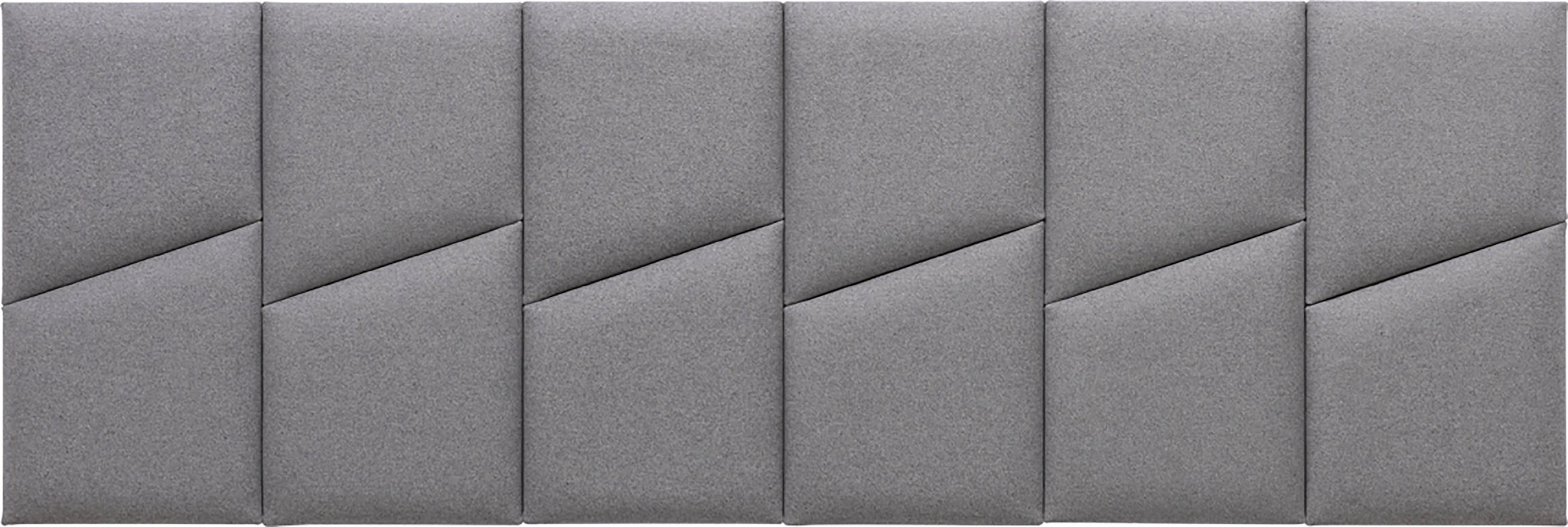 Set paneli tapicerowanych Geo duży Soform szara wełna