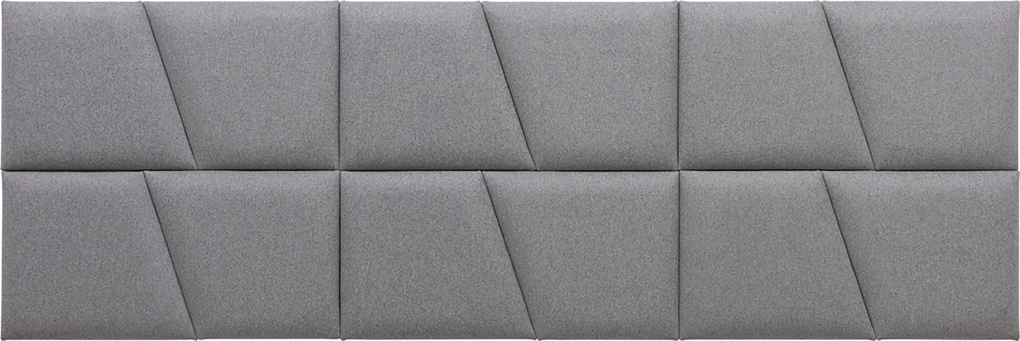 Set paneli tapicerowanych Geo duży Soform szara wełna