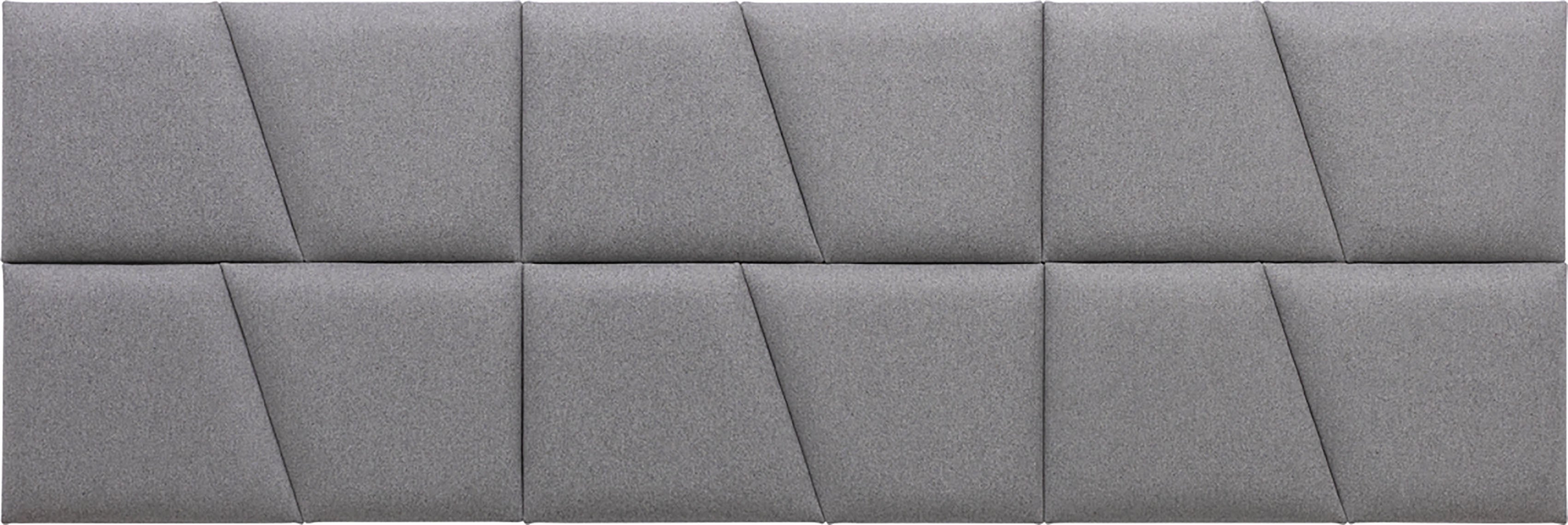 Set paneli tapicerowanych Geo duży Soform szara wełna