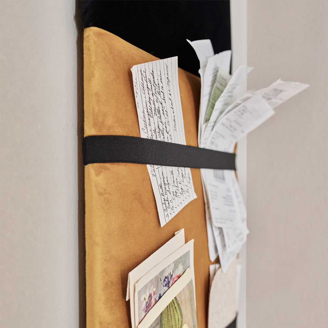 Set paneli tapicerowanych mały Soform szaro-musztardowy